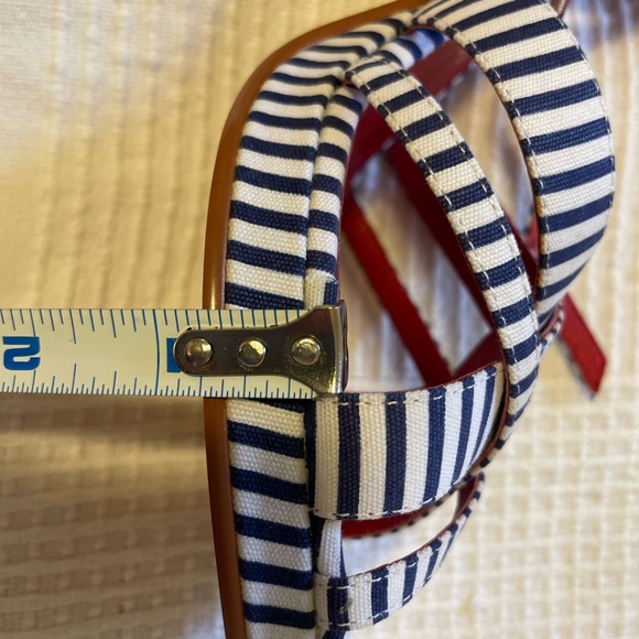 N.Y.L.A. Blue-Striped Heels - NWOT - Picture 4 of 9